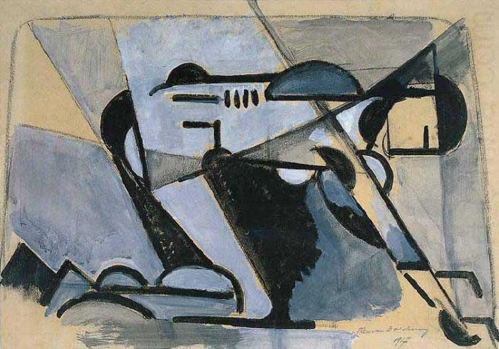 Theo van Doesburg Knielend naakt china oil painting image